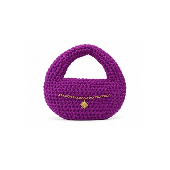 Sac violet coton