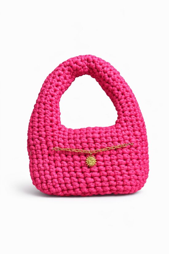 Sac rose coton
