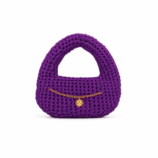 Sac violet coton